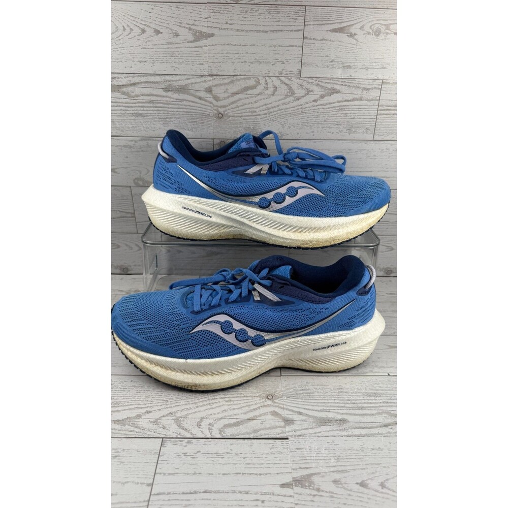 Saucony Triumph 21 S10881-33 Bluelight Mauve 10B Women's Running Shoes #761